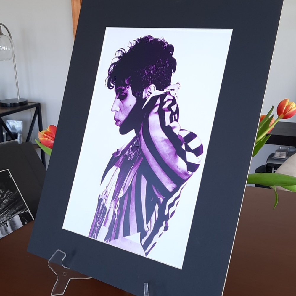 "PRINCE'  digital portrait